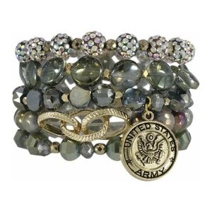 "Army" Camo Bracelet set